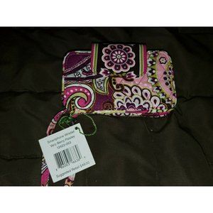 VERA BRADLEY Smartphone Wristlet VERY BERRY PAISLEY